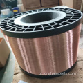 Fio de fio de aço revestido de cobre CCS para elétricos